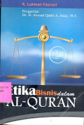 ETIKA BISNIS DALAM AL-QUR`AN