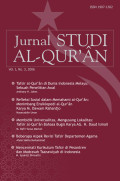 JURNAL STUDI AL-QUR`AN - Volume I No.3 Tahun 2006