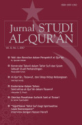 JURNAL STUDI AL-QUR`AN (JSQ) - Volume II No.1 Tahun 2007