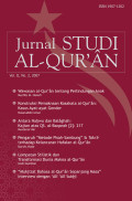 JURNAL STUDI AL-QUR`AN (JSQ) - Volume II no.2 Tahun 2007