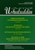 TAREQAT DAN POLITIK; Studi Kiprah Politik Kaum Sufi