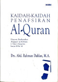 KAIDAH-KAIDAH PENAFSIRAN AL-QURÁN