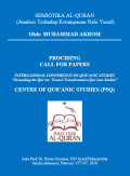 SEMIOTIKA AL-QURAN
(Analisis Terhadap Ketampanan Nabi Yusuf)