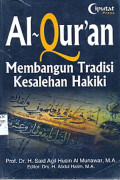 AL-QURÁN MEMBANGUN ‎TRADISI KESALEHAN HAKIKI