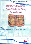TAFSIR AYAT DAKWAH: Pesan, Metode, ‎Dan Prinsip Dakwah Inklusif