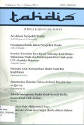 Jurnal Kajian Ilmu Hadis- TAHDIS