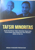TAFSIR MINORITAS “Studi Pemikiran Tafsir Abdullah Saeed dan Farid Esack Soal Diskursus Non-Muslim dalam al-Quran
